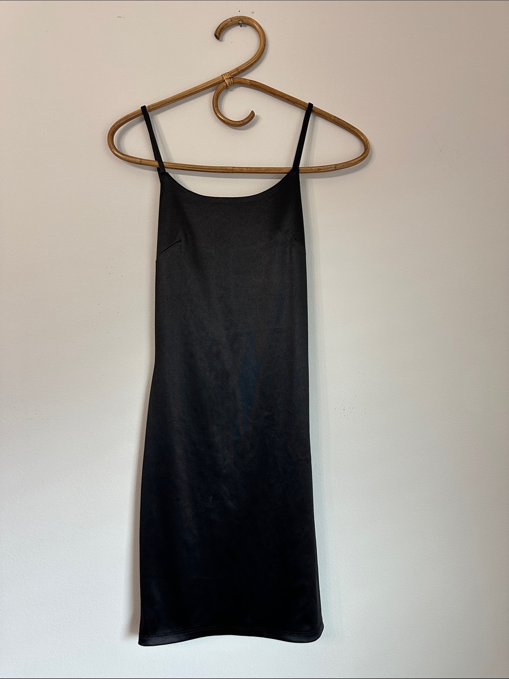 Haley & June Black Dress with Thin Straps